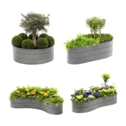 Talen Tools Flex Garden Grijs 130 Cm 3x14 Cm -Relax Hof Verkoop 123 1028