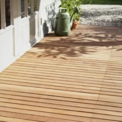 Vlondertegel Glad Hardhout Ca. 100x100 Cm -Relax Hof Verkoop 123 1285