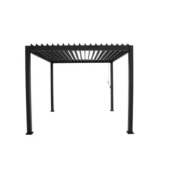 Pergola Deluxe Zwart 3x3m 8 Pergola Deluxe Zwart 3x3m -Relax Hof Verkoop 123 131
