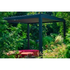 Pergola Deluxe Zwart 3x3m 9 Pergola Deluxe Zwart 3x3m -Relax Hof Verkoop 123 132