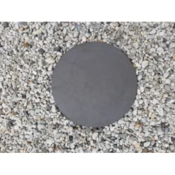 Staptegel Rond 30cm Zilver -Relax Hof Verkoop 123 1343