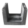 U-element Beton Antraciet 40x40x50 Cm