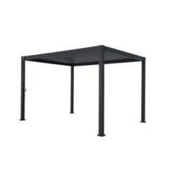 Pergola Deluxe Zwart 3x4m
