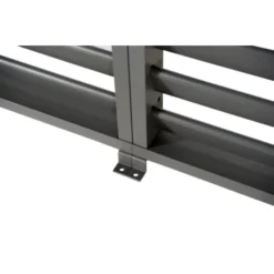 Zijwand Louvre Voor Pergola Classic & Deluxe Zwart 400 Series -Relax Hof Verkoop 123 150