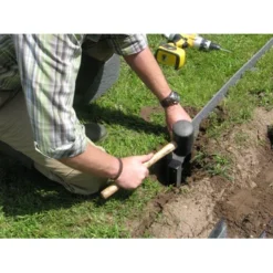 Talen Tools Ecolat Recht 2m X 14cm X 1cm Voor Afboording - Per Stuk -Relax Hof Verkoop 123 1549