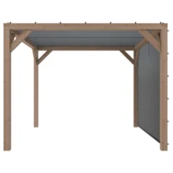 Pergola Silvano Douglas Incl. Schaduwdoek & Zijdoek 324x324 Cm 16 Pergola Silvano Douglas Incl. Schaduwdoek & Zijdoek 324x324 Cm -Relax Hof Verkoop 123 16