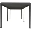 Pergola Deluxe Zwart 3x6m
