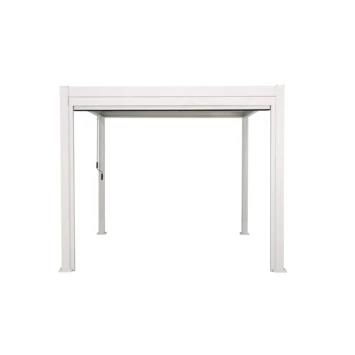 Zijwand Voor Pergola Classic & Deluxe Wit 300 Series 4 Zijwand Voor Pergola Classic & Deluxe Wit 300 Series - Afbeelding 4