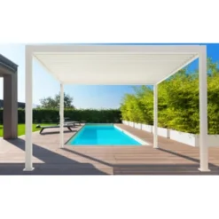Pergola Classic Wit 3x4m 9 Pergola Classic Wit 3x4m -Relax Hof Verkoop 123 233