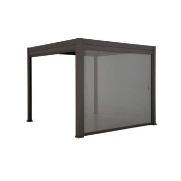 Zijwand Voor Pergola Classic & Deluxe Zwart 360 Series 1 Zijwand Voor Pergola Classic & Deluxe Zwart 360 Series