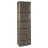 Muurregenton Slim Taupe 300 Liter