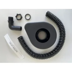 Regenton Vulautomaat Zwart Met Overloopfunctie -Relax Hof Verkoop 123 339