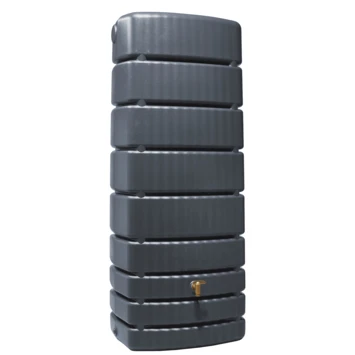 Muurregenton Slim Grijs 500 Liter 1 Muurregenton Slim Grijs 500 Liter