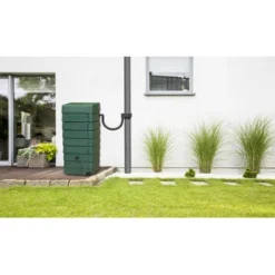 Muurtank Regenton 276 Liter Groen -Relax Hof Verkoop 123 422