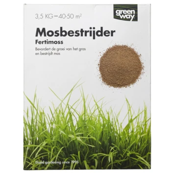 Greenway Gazonmest Mosbestrijding 3,5 Kg 1 Greenway Gazonmest Mosbestrijding 3,5 Kg