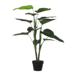 Philodendron Kunstplant - H100x Ø70 Cm - Groen