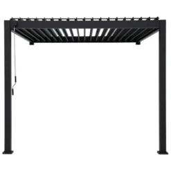 Pergola Classic Zwart 3x3 - 2 Palen