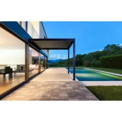 Pergola Classic Zwart 3x4 - 2 Palen 9 Pergola Classic Zwart 3x4 - 2 Palen -Relax Hof Verkoop 123 82