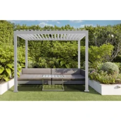 Pergola Basic Wit 3x3m -Relax Hof Verkoop 123 89