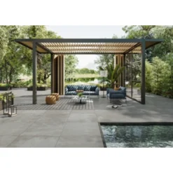 Keramische Terrastegel Bergen Grijs 90x90x2 Cm -Relax Hof Verkoop 123 897